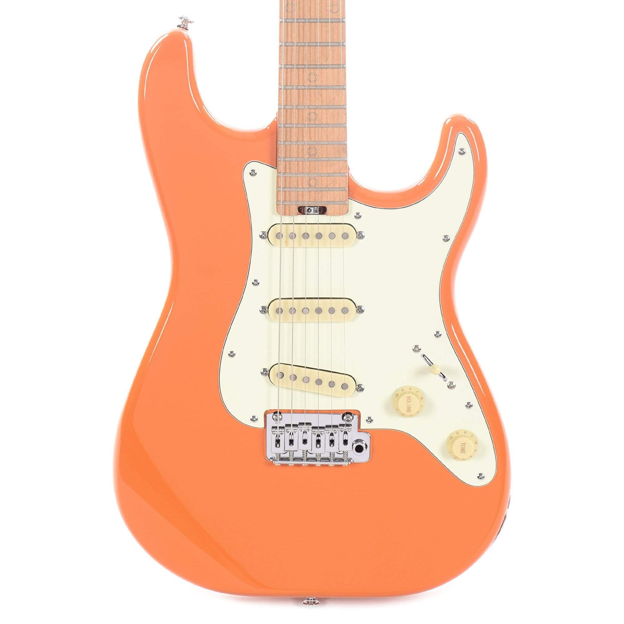 Schecter Nick Johnston Traditional SSS Atomic Orange Electric Guitar