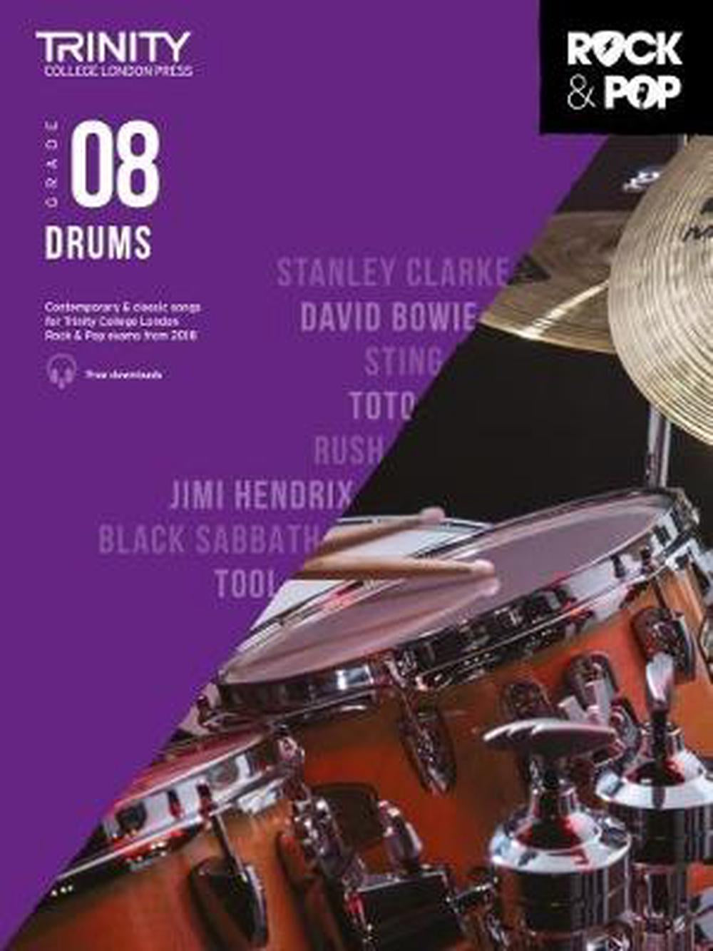 Trinity Rock & Pop 2018 Drums Grade 8 Book