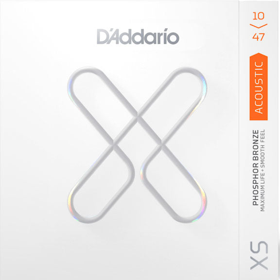 D'Addario XS 10-47 Acoustic Guitar Strings