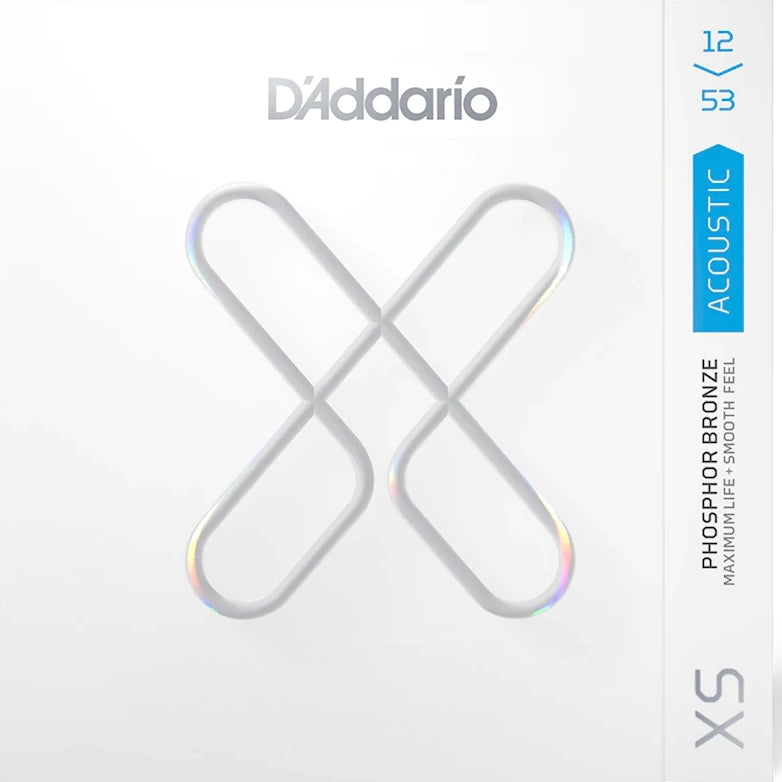 D'Addario XS 12-53 Acoustic Guitar Strings