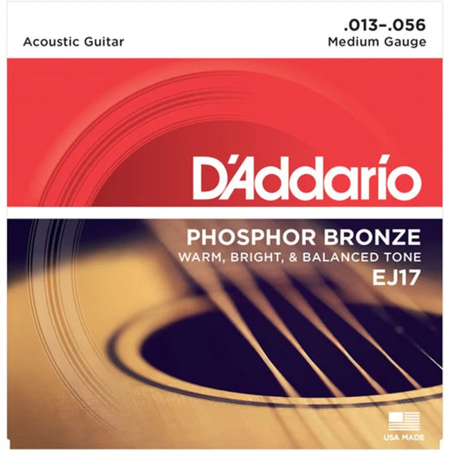 DAddario EJ17 13-56 Acoustic Guitar Strings