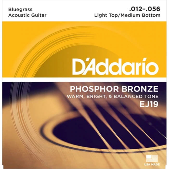 D'Addario 12-56 Bluegrass Acoustic Guitar Strings