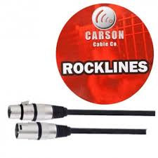 Carson 10Ft Microphone Cable XLR-XLR
