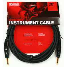 D'Addario Custom Series Instrument Cable 20ft