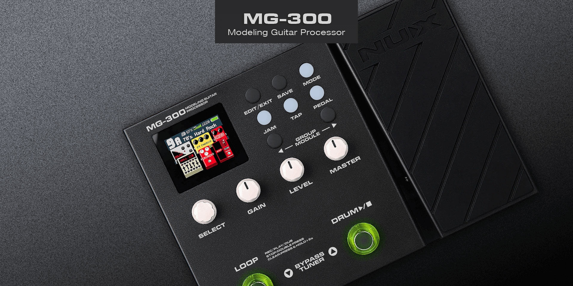 Nux Micro Guitar Processor MG300