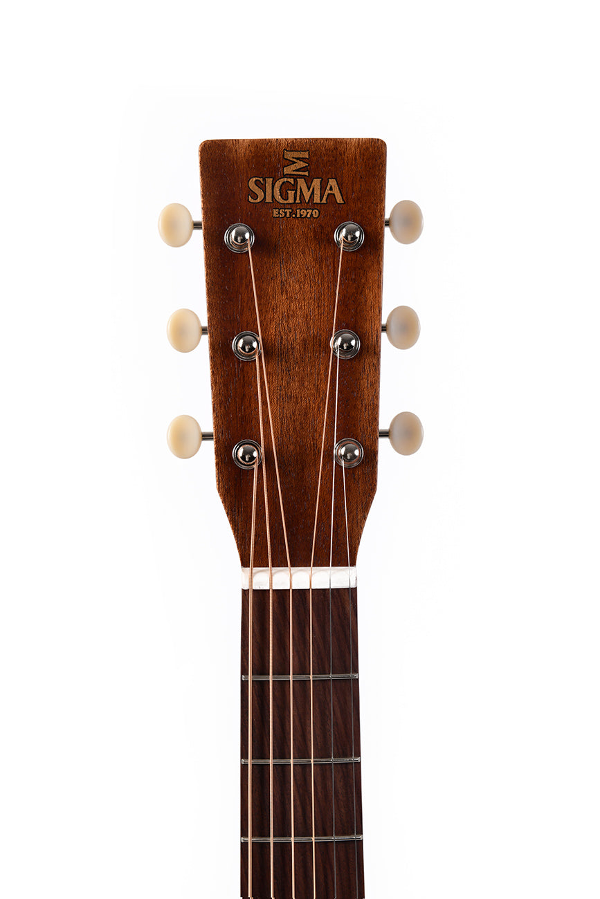 Sigma 000M-15E-AGED Acoustic / Electric 000 Size Guitar with EQ