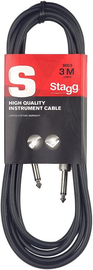 Stagg 3m Guitar Cable - SGC3