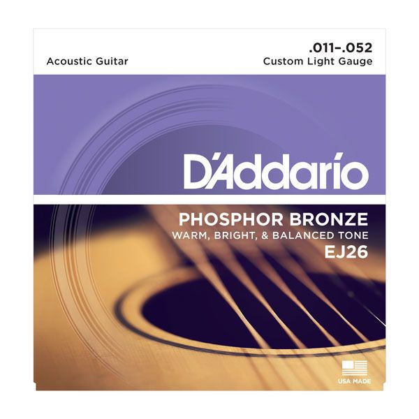 D'Addario EJ26 Phosphor Bronze - 10 Pack